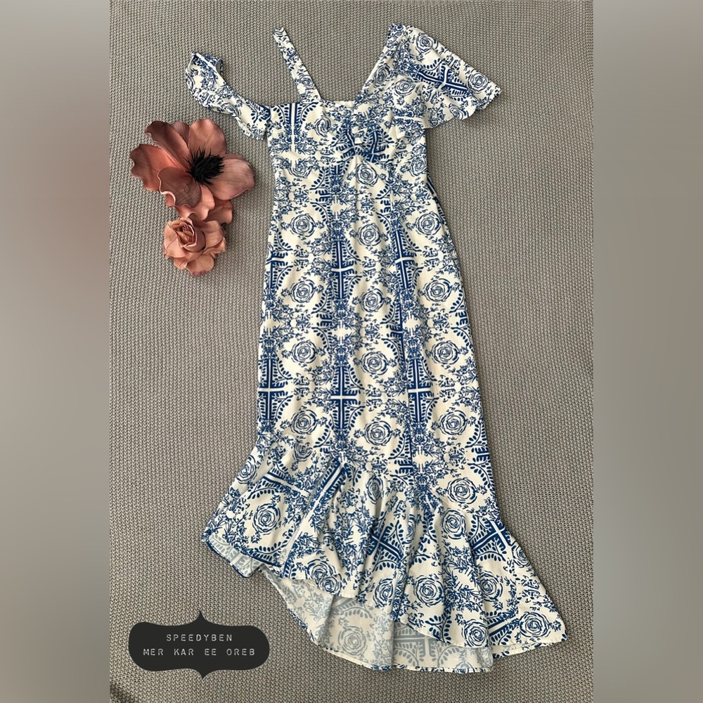Viva Aviva Blue Tile Tavi Dress size 4